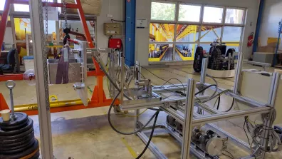Banc d'essai du robot Callisto Banc d'essai du robot Callisto
