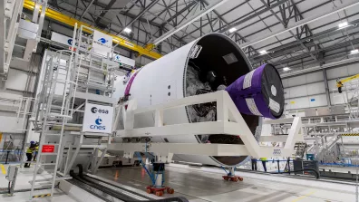 Destockage du module ULPM d'Ariane 6 au BAL Destockage du module ULPM d'Ariane 6 au BAL
