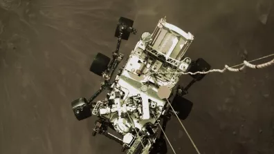 Descente du rover Perseverance sur Mars Descente du rover Perseverance sur Mars