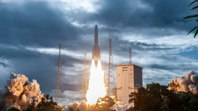 Lancement de la première Ariane 6, modèle FM1, depuis notre Centre spatial guyanais le 9 juillet 2024 Lancement de la première Ariane 6, modèle FM1, depuis notre Centre spatial guyanais le 9 juillet 2024
