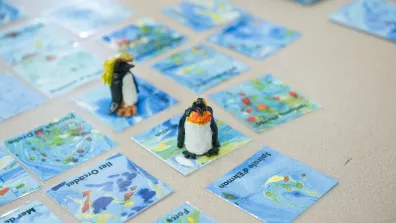 Le projet Argos est utilisé dans de nombreux projets pédagogique. Ici, les élèves ont pu combiner les données de suivi de manchots avec des données satellites pour mener à bien un projet pluridisciplinaire : conte, théâtre, jeu, film d’animation…  Le projet Argos est utilisé dans de nombreux projets pédagogique. Ici, les élèves ont pu combiner les données de suivi de manchots avec des données satellites pour mener à bien un projet pluridisciplinaire : conte, théâtre, jeu, film d’animation…