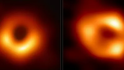 Les 2 seules images de trous noirs Les 2 seules images de trous noirs