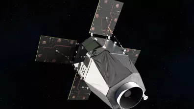 Vue d'artiste du satellite CSO-3. Vue d'artiste du satellite CSO-3.