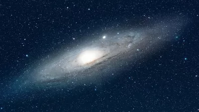 Galaxie spirale d’Andromède par une nuit étoilée Galaxie spirale d’Andromède par une nuit étoilée