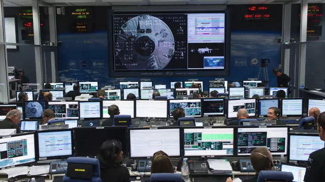 Salle de contrôle de l’ATV Salle de contrôle de l’ATV