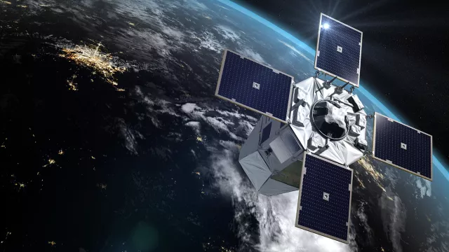 Vue d’artiste d’un satellite CSO Vue d’artiste d’un satellite CSO
