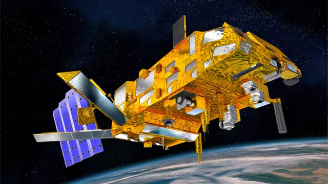 Vue d’artiste d’un satellite embarquant l’instrument IASI Vue d’artiste d’un satellite embarquant l’instrument IASI