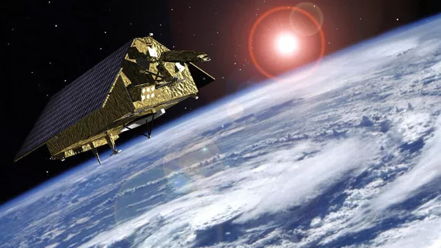 Vue d’artiste de l’un des deux satellites Jason-CS/Sentinel-6 Vue d’artiste de l’un des deux satellites Jason-CS/Sentinel-6
