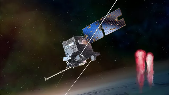 Vue d’artiste du satellite TARANIS Vue d’artiste du satellite TARANIS