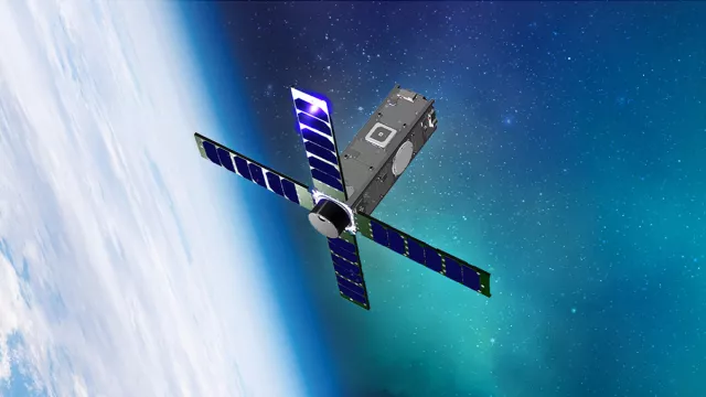 Vue d’artiste du nanosatellite NESS Vue d’artiste du nanosatellite NESS