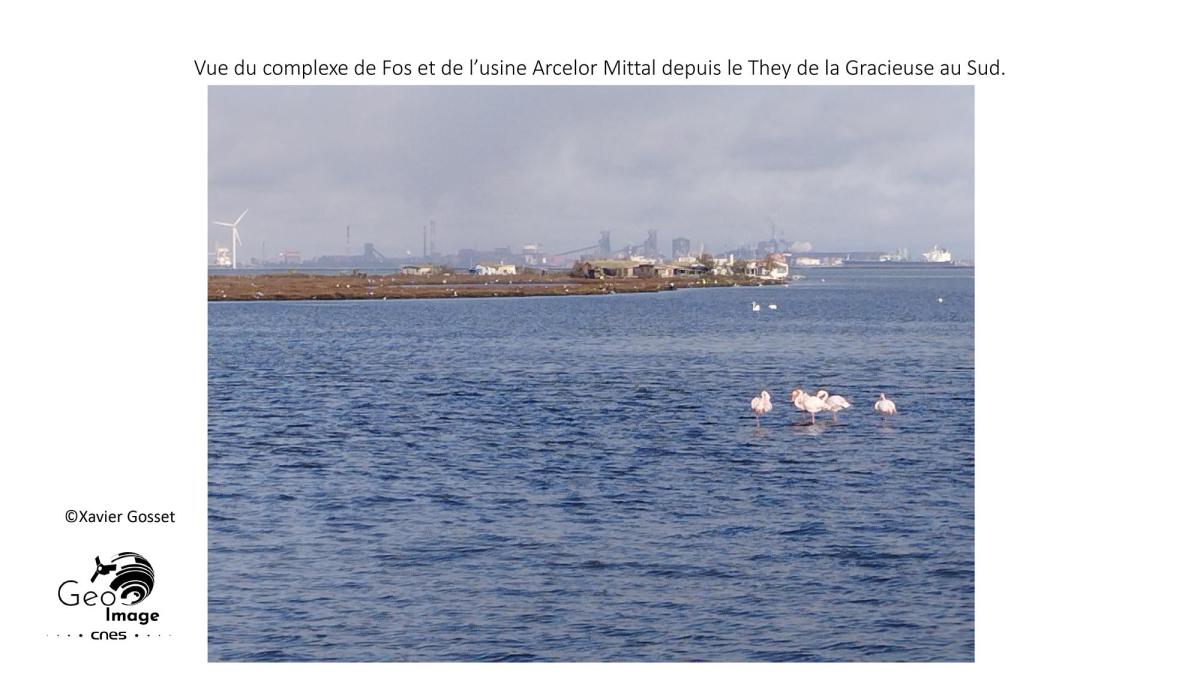 Image satellite de Fos-sur-Mer Image satellite de Fos-sur-Mer