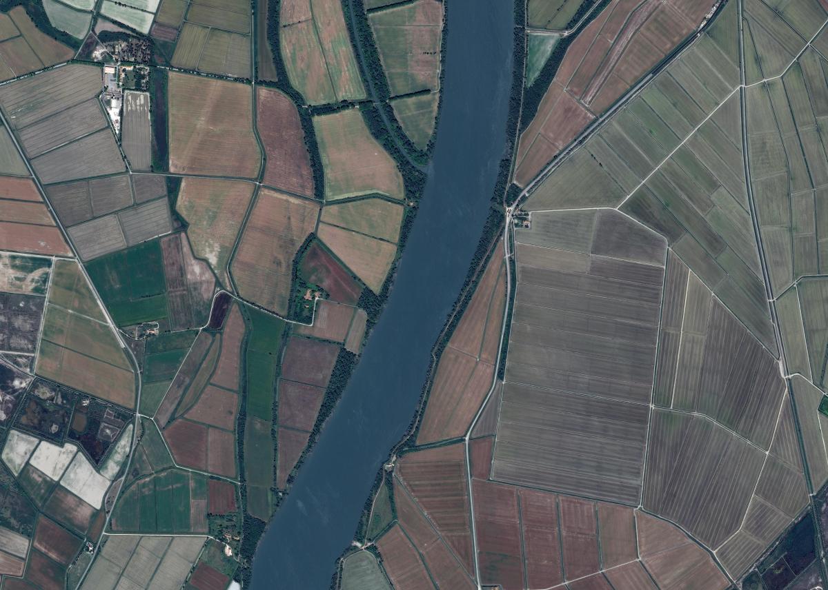 Image satellite de Fos-sur-Mer Image satellite de Fos-sur-Mer