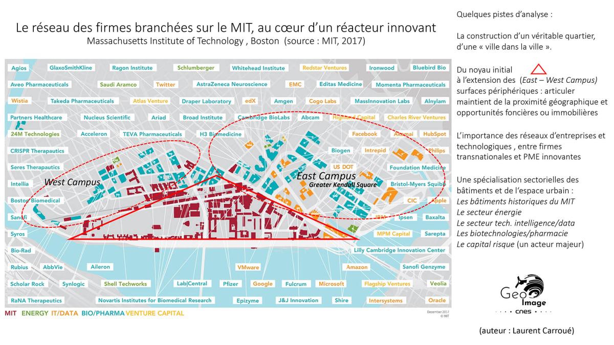 Image satellite de Boston Image satellite de Boston