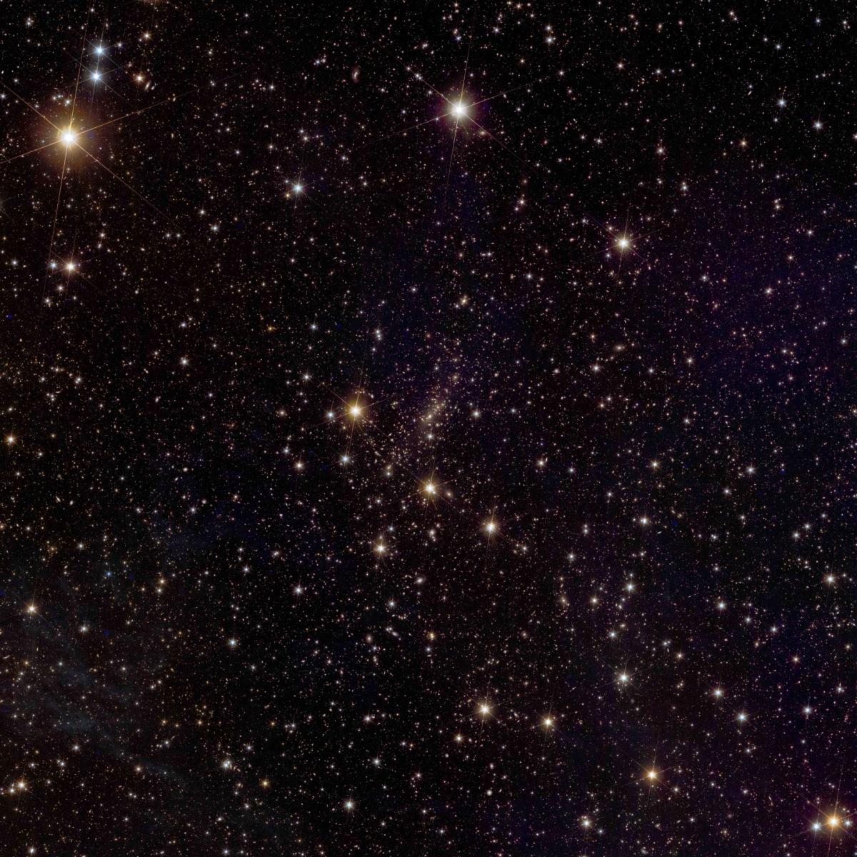 Amas de galaxies Abell 2390 vu par Euclid, 2024 Amas de galaxies Abell 2390 vu par Euclid, 2024
