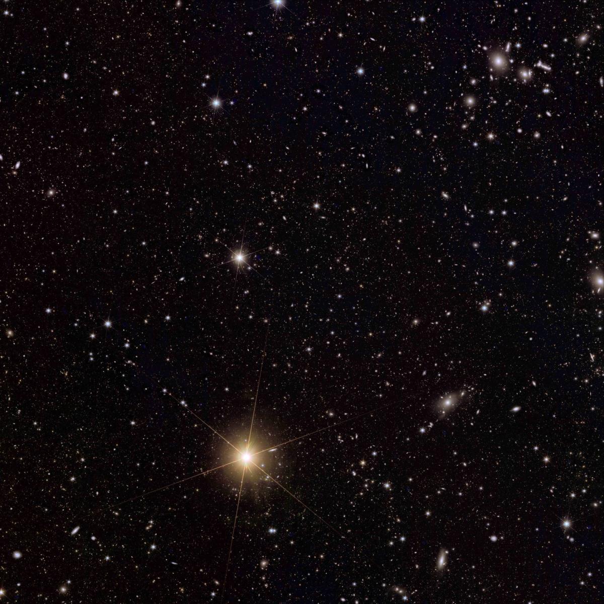 Amas de galaxies Abell 2764 vu par Euclid, 2024 Amas de galaxies Abell 2764 vu par Euclid, 2024