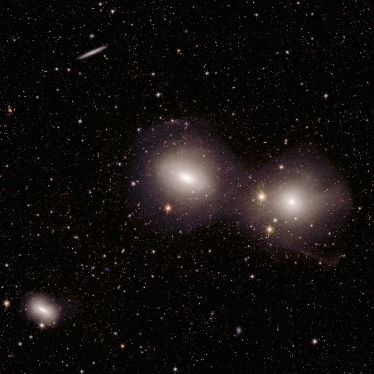 Groupe de galaxies de la Dorade vu par Euclid, 2024 Groupe de galaxies de la Dorade vu par Euclid, 2024