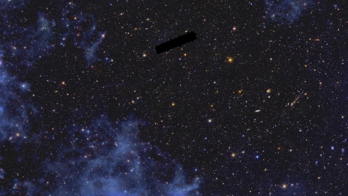 Zoom x3 | Cette partie du ciel austral montre de nombreuses étoiles de notre Voie lactée et de nombreuses galaxies au-delà. Zoom x3 | Cette partie du ciel austral montre de nombreuses étoiles de notre Voie lactée et de nombreuses galaxies au-delà.