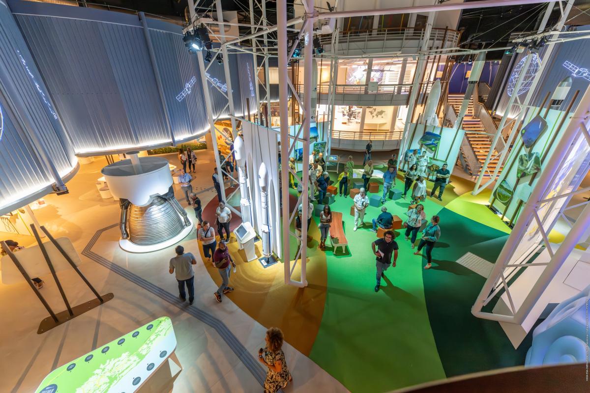 Ouverture de Guyaspace Expérience. Ouverture de Guyaspace Expérience.