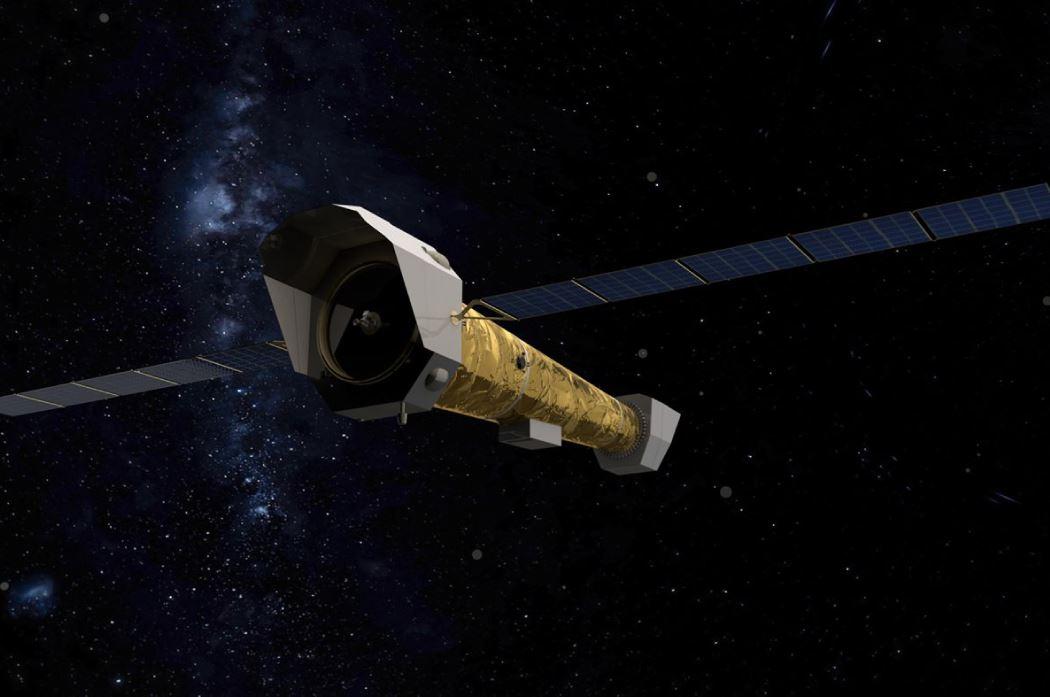 Vue d’artiste du satellite ATHENA Vue d’artiste du satellite ATHENA