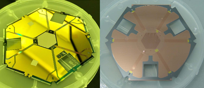 Prototype de la matrice de détecteurs X-IFU fabriquée par NASA-GSFC Prototype de la matrice de détecteurs X-IFU fabriquée par NASA-GSFC