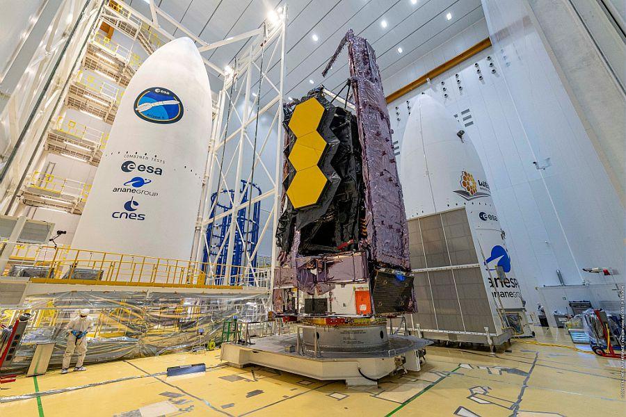 Télescope WEBB sur le lanceur Ariane 5  Télescope WEBB sur le lanceur Ariane 5