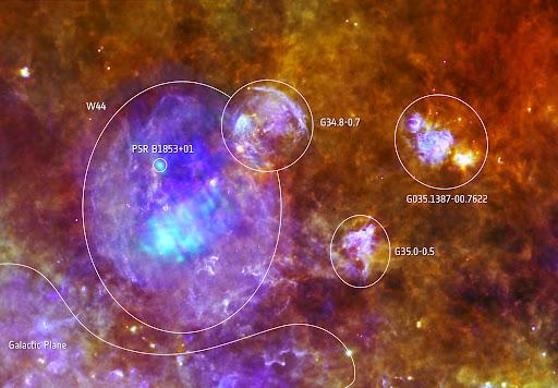 Vestiges d'une supernova Vestiges d'une supernova