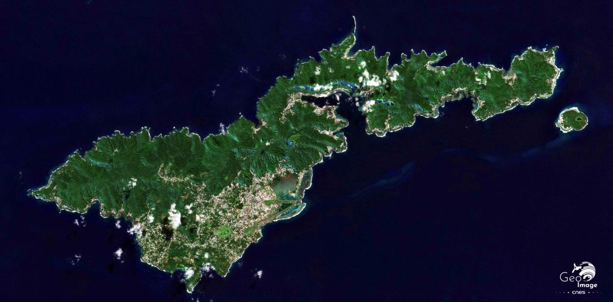 Image satellite de Tutiuila