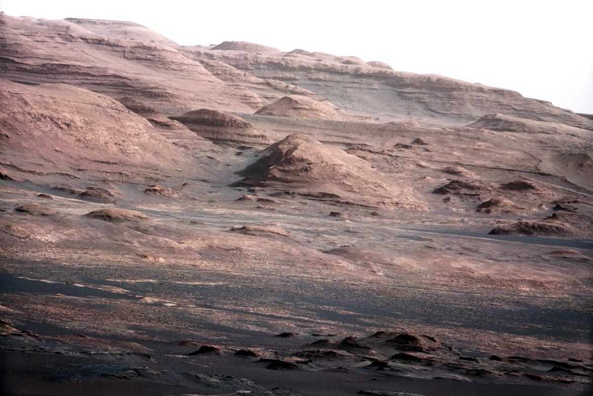 Le Mont Sharp de Mars Le Mont Sharp de Mars