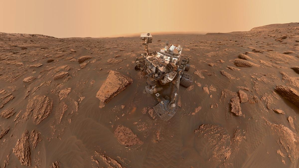 Autoportrait du rover Curiosity sur Mars Autoportrait du rover Curiosity sur Mars