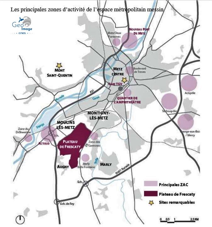Carte de Metz Carte de Metz