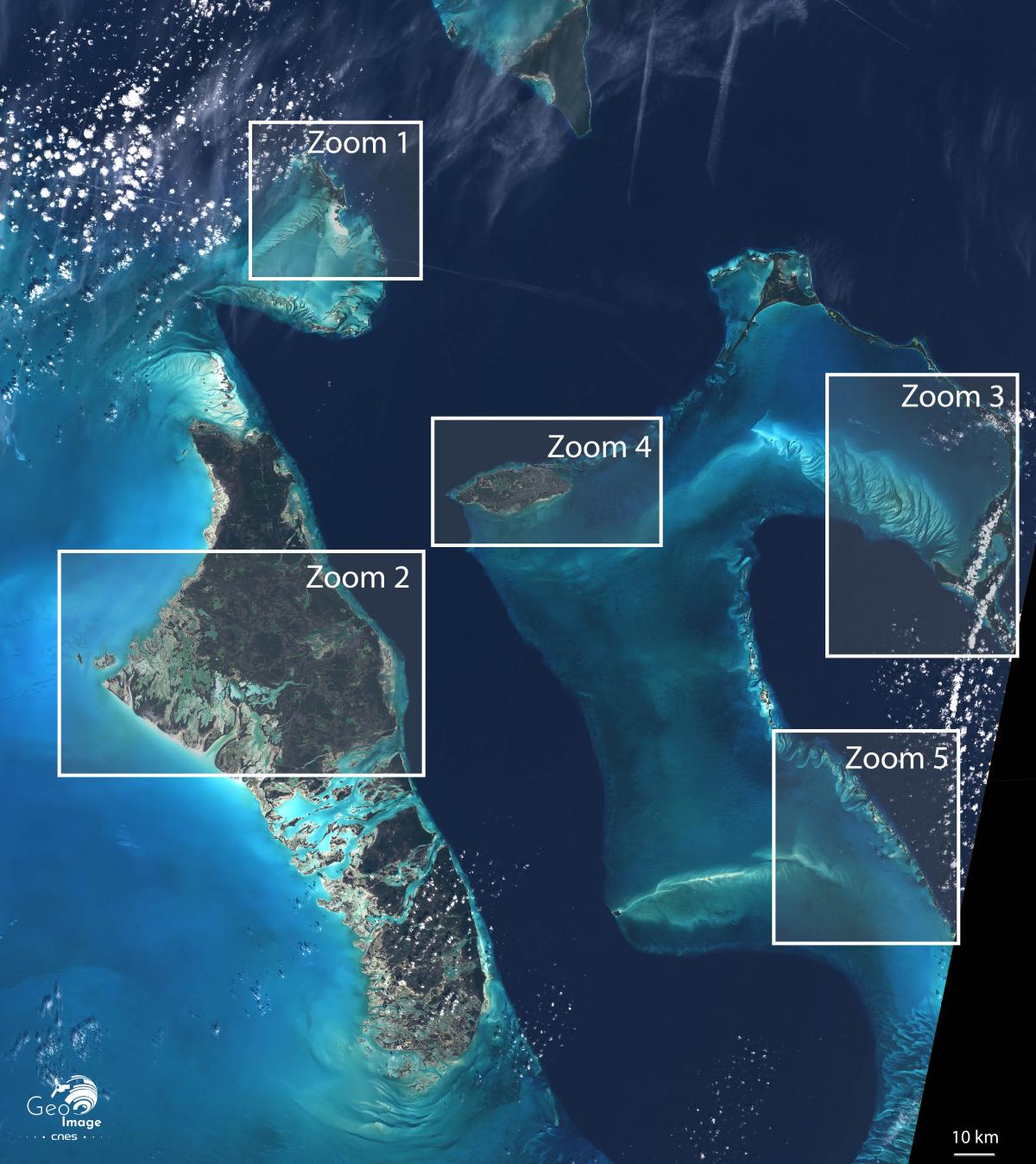Image satellite des bahamas Image satellite des bahamas