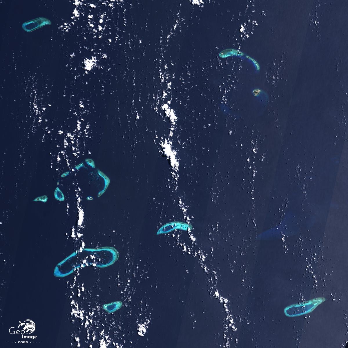 Image satellite Paracels Image satellite Paracels