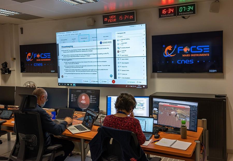 Centre de mission de SuperCam au sein du FOCSE Centre de mission de SuperCam au sein du FOCSE