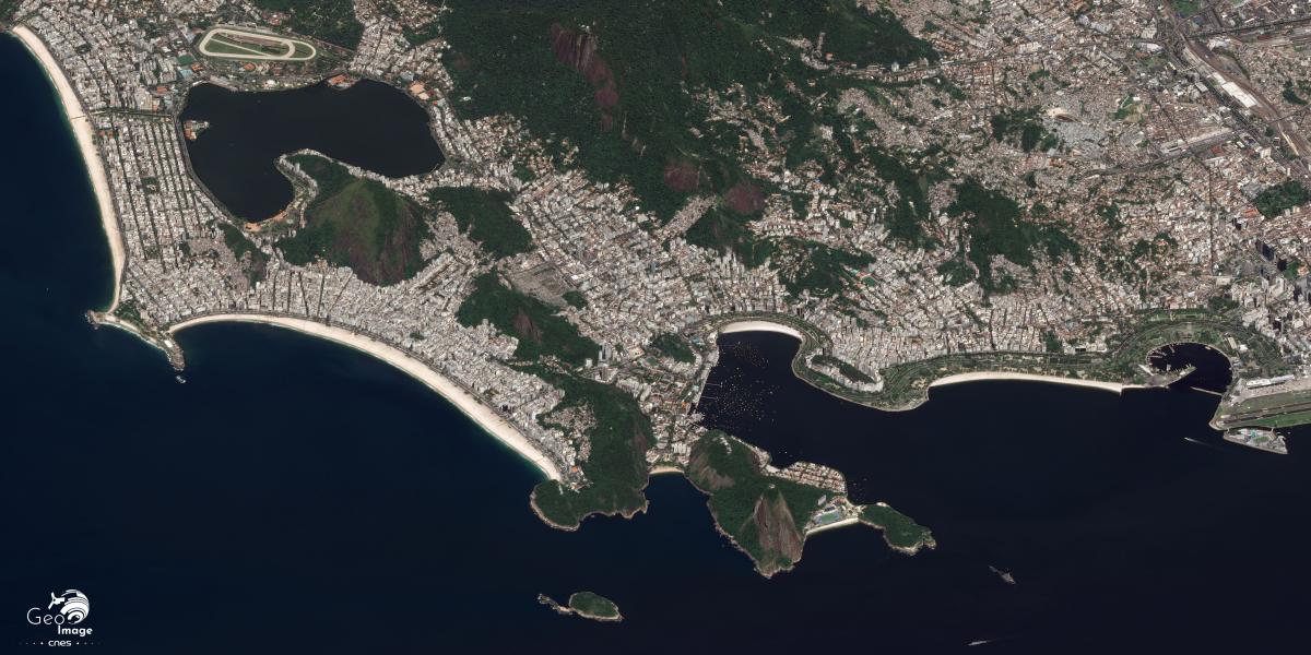 Image satellite de Rio de Janeiro Image satellite de Rio de Janeiro