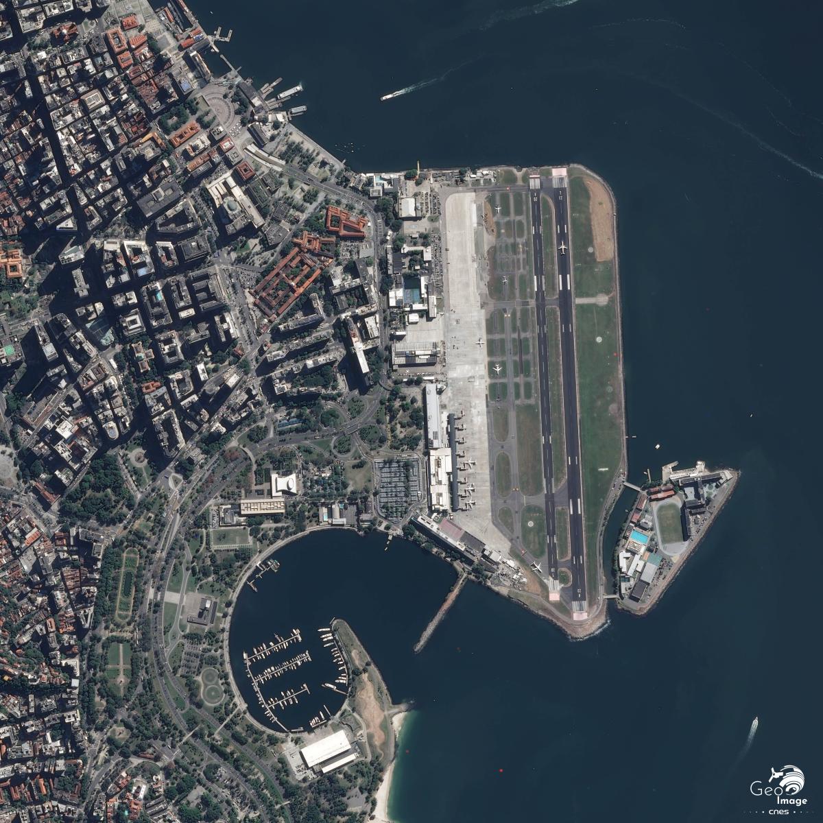 Image satellite de Rio de Janeiro Image satellite de Rio de Janeiro