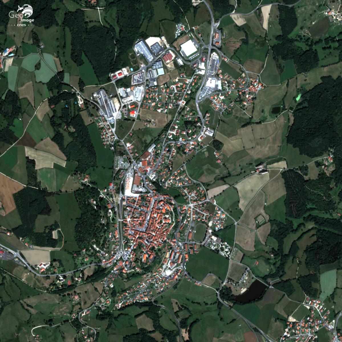 Image satellite de Saint-Bonnet Image satellite de Saint-Bonnet