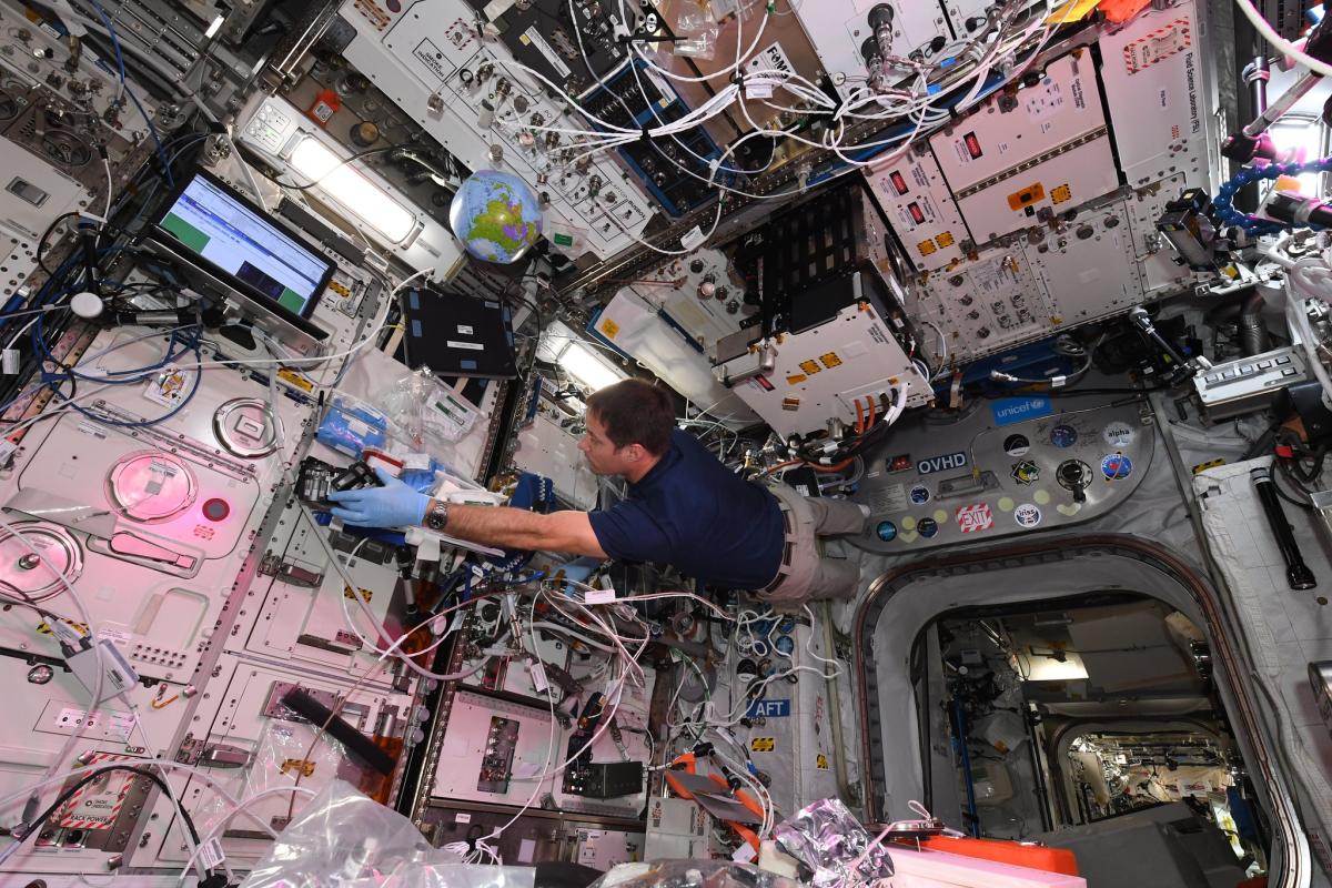 Thomas Pesquet à bord de l'ISS Thomas Pesquet à bord de l'ISS