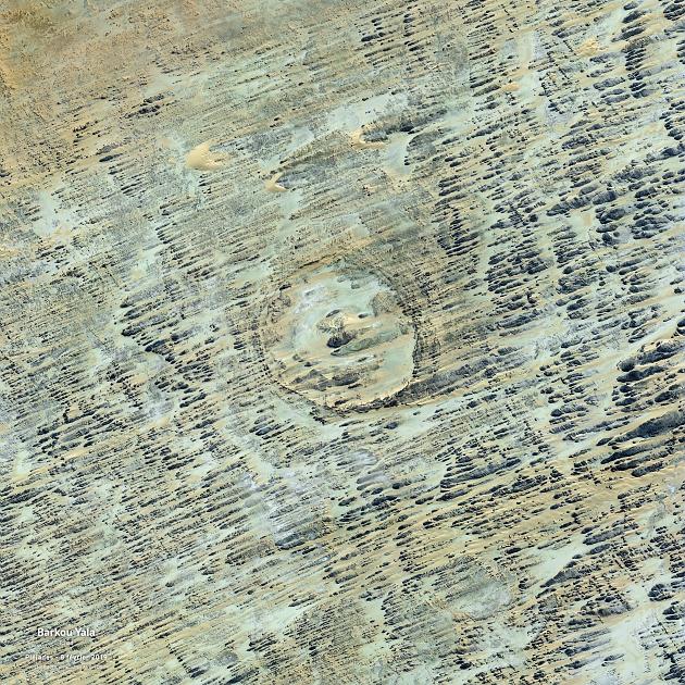 Image satellite bassin de Faya