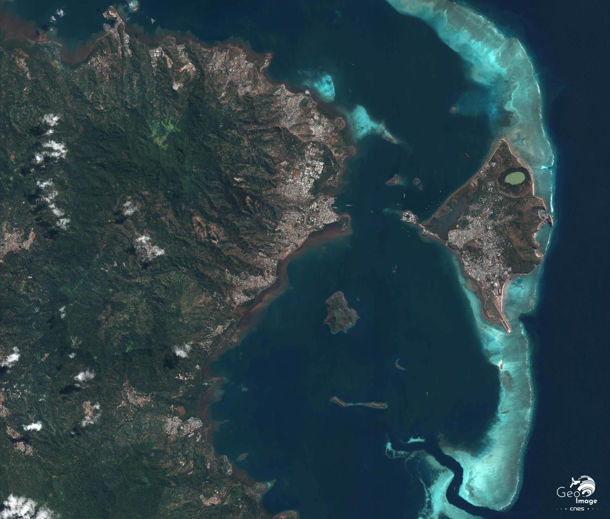 image satellite de Mayotte image satellite de Mayotte