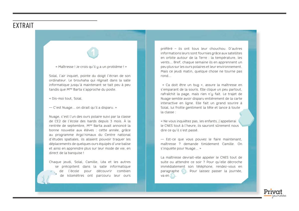 Extrait du livre « SOS au pôle Nord »