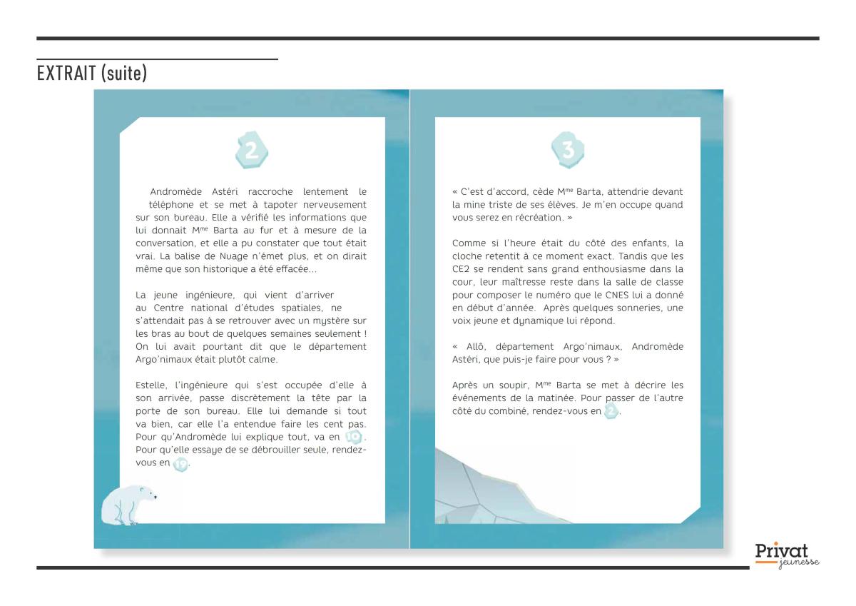 Extrait du livre « SOS au pôle Nord »