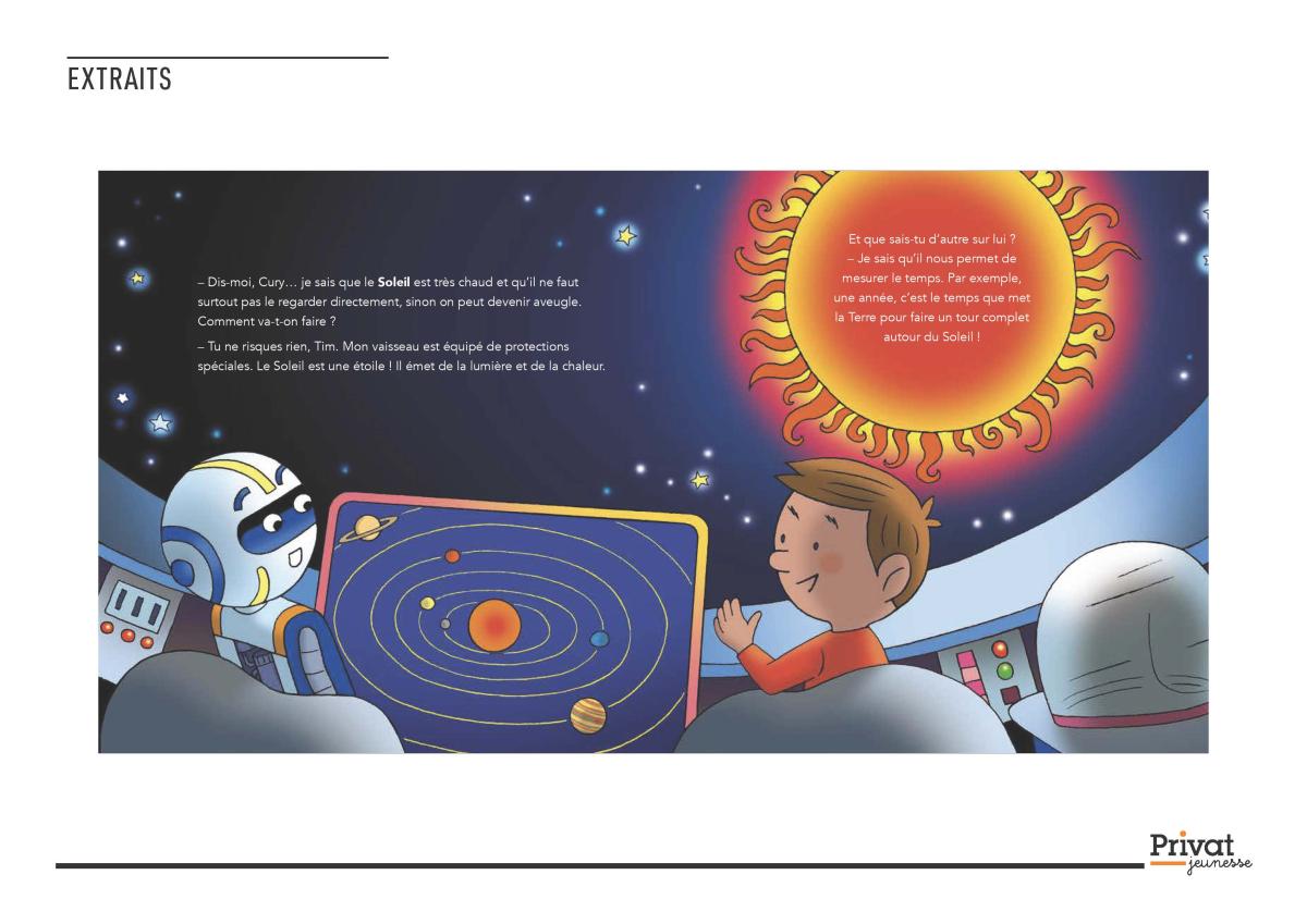 Extrait du livre Tim et le robot